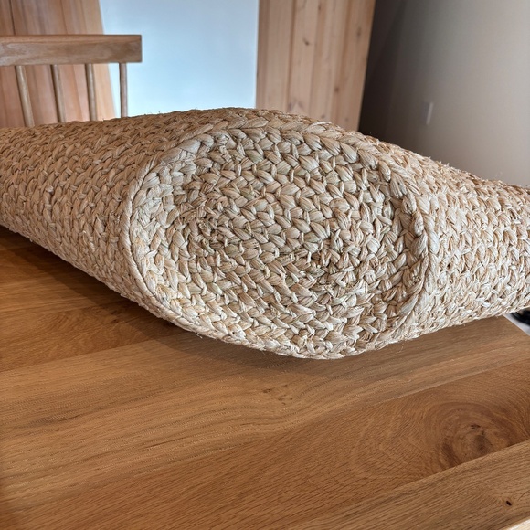 Cesta Collective Taco Tote Basket - Raffia w/ Leather Handles - Picture 7 of 14